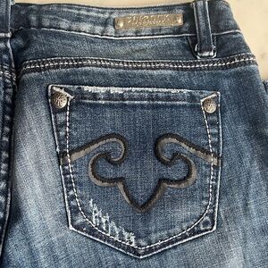 Express Women's Dark Blue Boot Cut Jeans